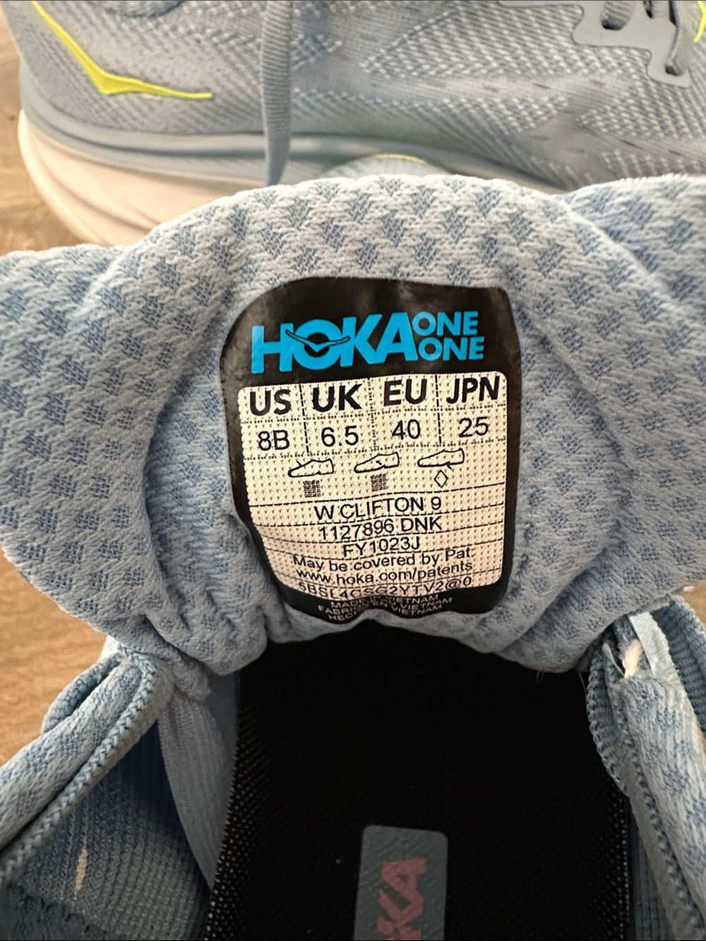 Hoka Clifton 9 - Dusk - Pink Twilight Size 8 - Picture 8 of 9